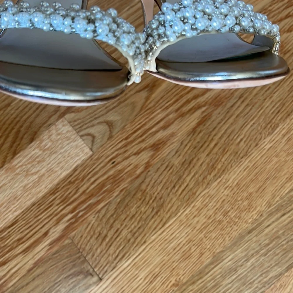 New Something’s Blue Cappy D’Orsay Sandal Size 7 Display